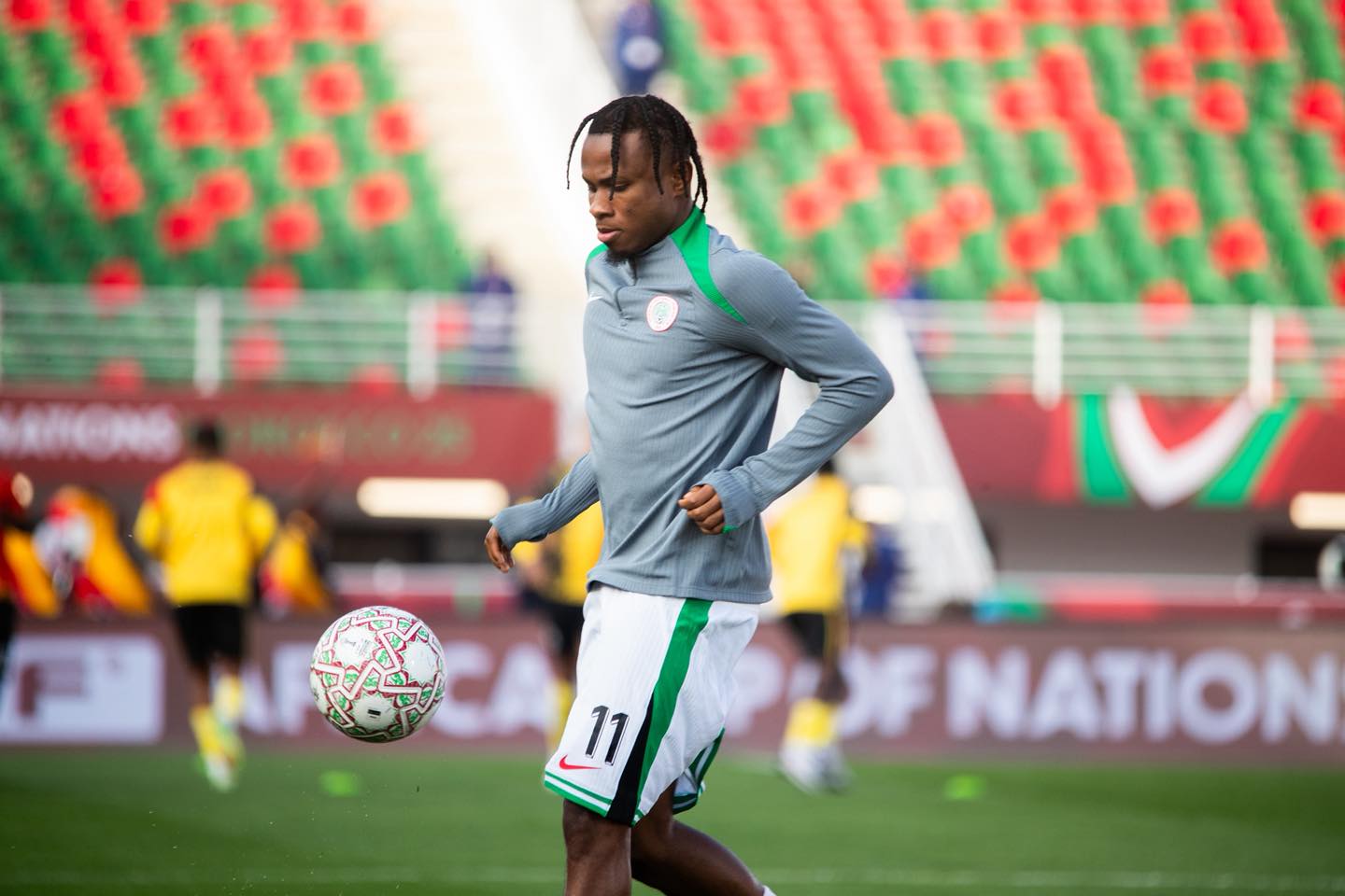 AFCON: Chukwueze vows Nigeria will approach Mozambique with respect
