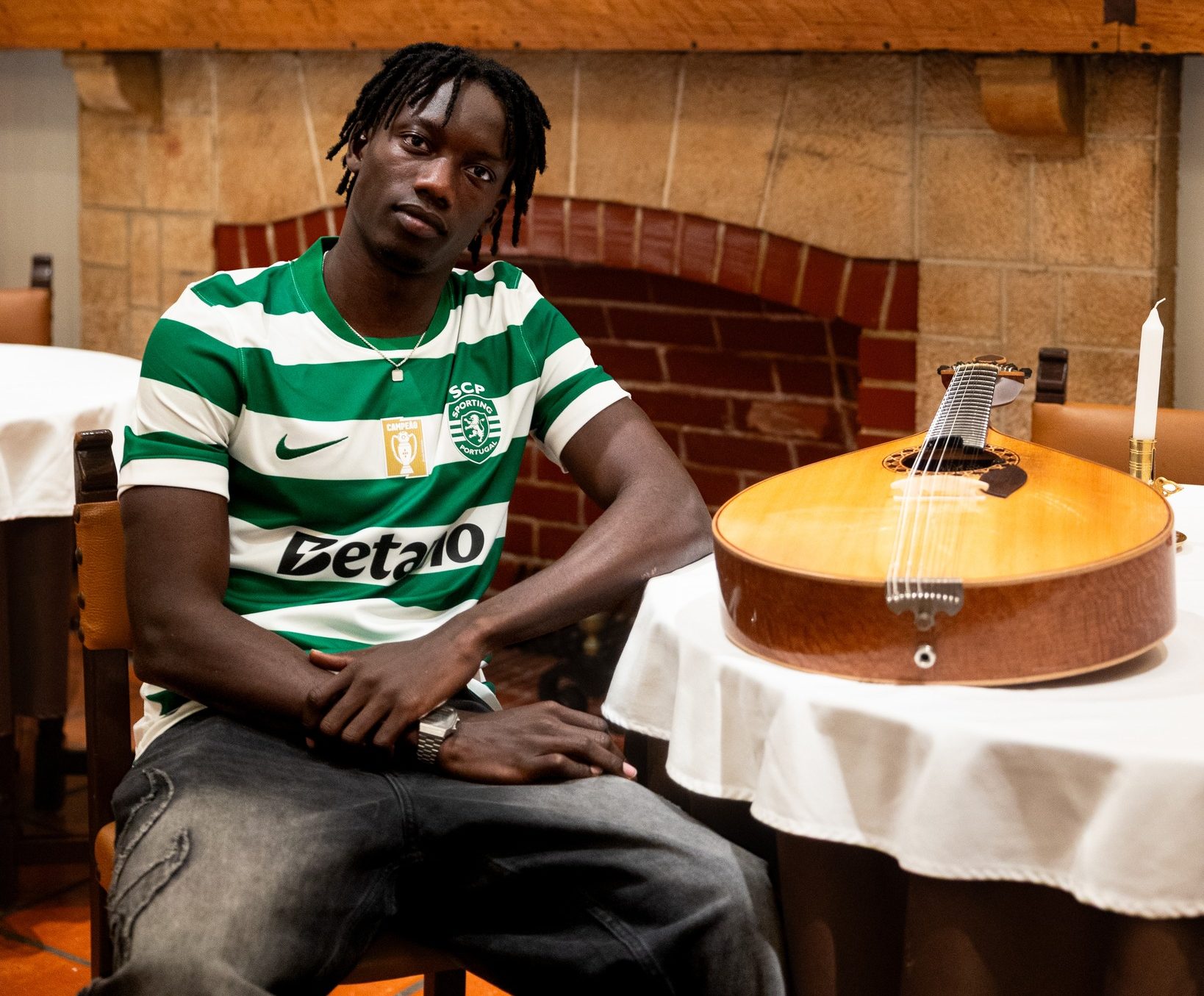 Senegalese forward Souleymane Faye aims to win major titles with Sporting CP