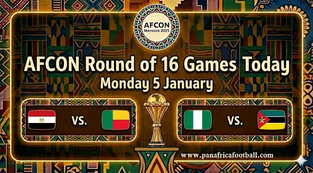AFCON Round of 16: Monday 5 January match schedule and kick-off times