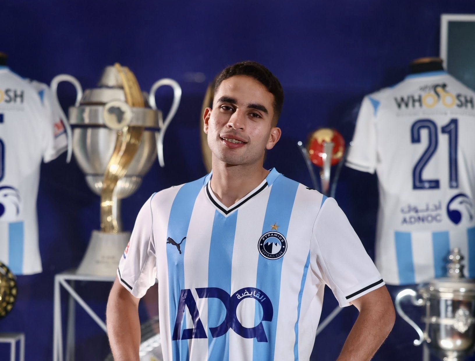 Pyramids FC sign left-back Mohamed Hamdy on loan from ENPPI