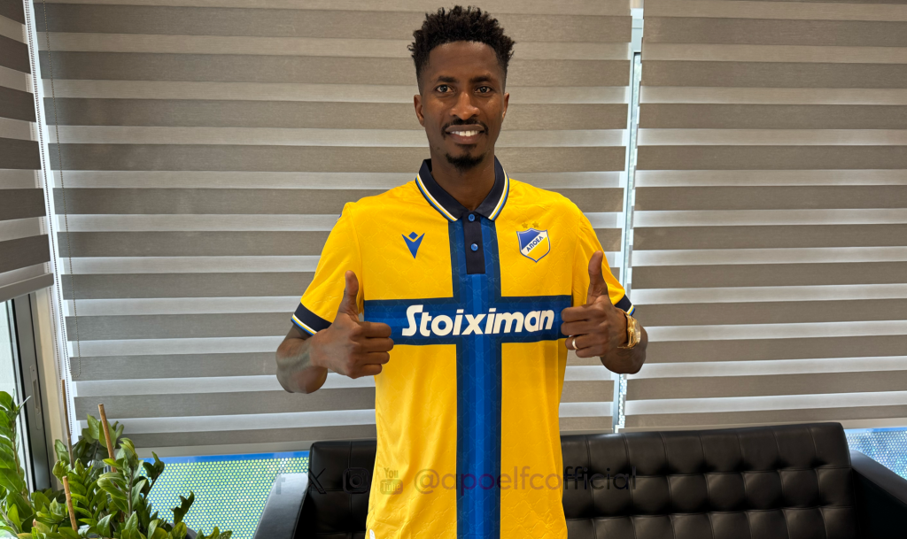 Cypriot Giants Apoel Sign Nigerian Star Peter Olayinka