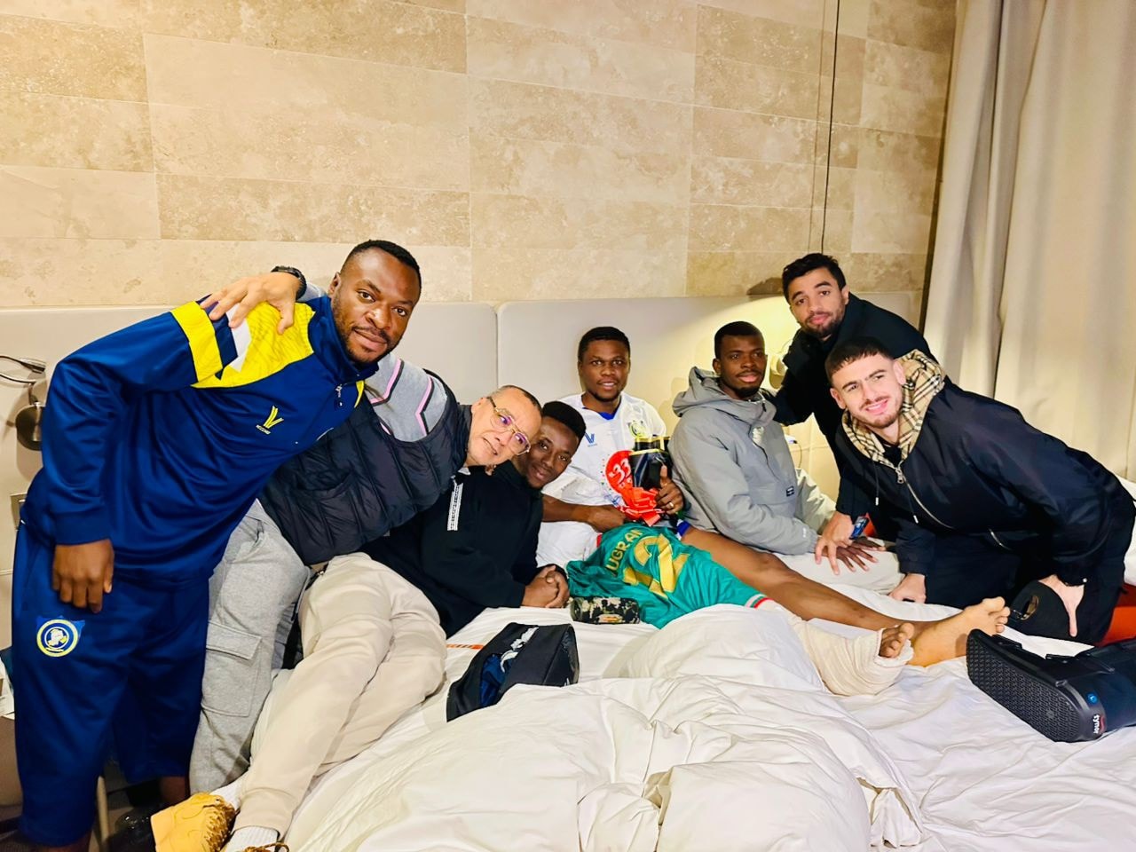 CAFCL: Lupopo defender Mokonzi addresses MC Alger counterpart who broke his leg