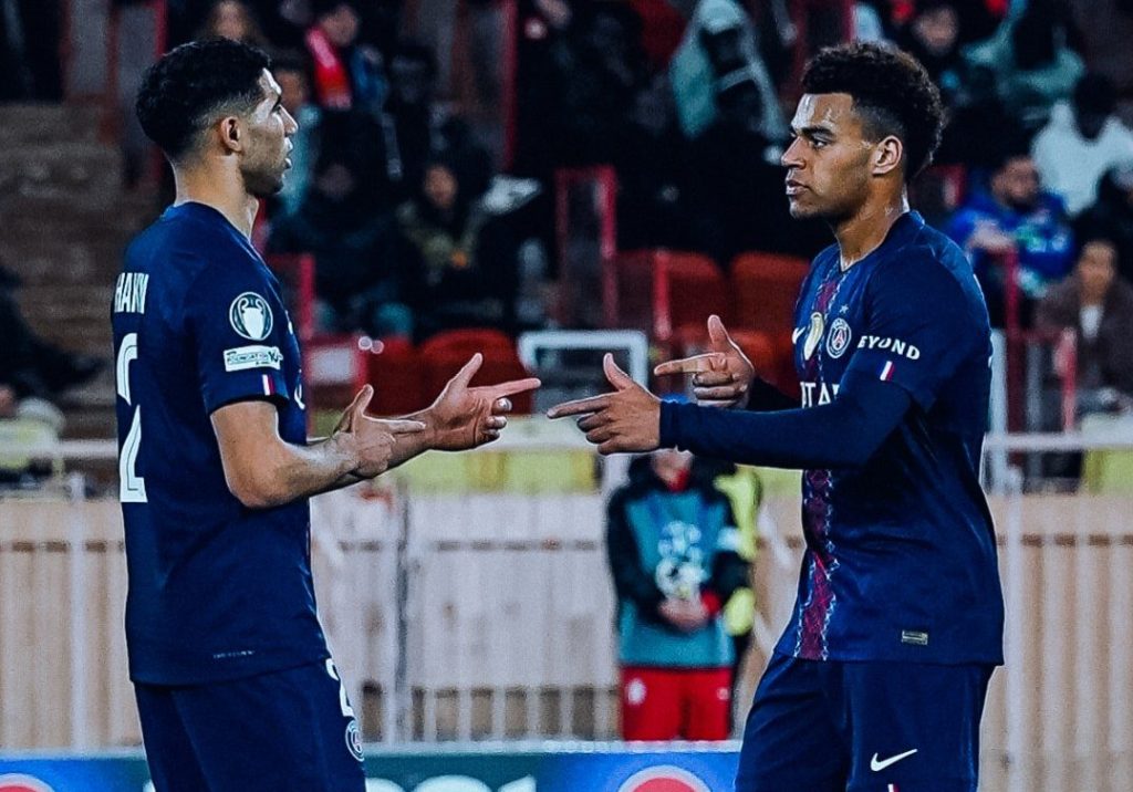 Hakimi Assists As Psg Advance To Uefa Champions League Round Of 16