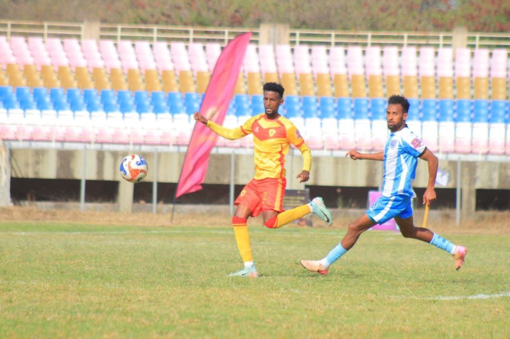 Ethiopian Insurance Vs Saint George. Photo: Ethiopian Premier League