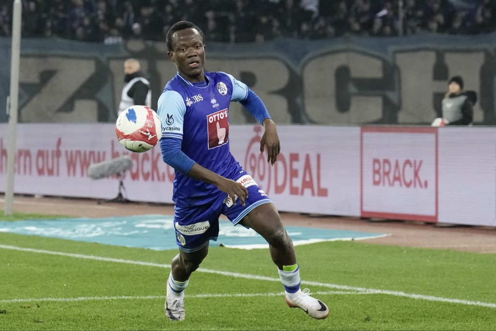 Tp Mazembe Loanee Oscar Kabwit Scores To Continue Productive Spell With Luzern