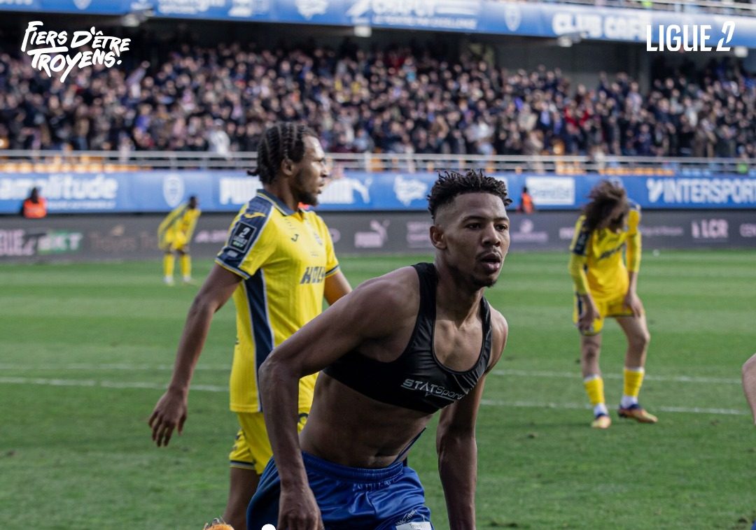 Bentayeb frappe encore en Ligue 2 et propulse Troyes au sommet