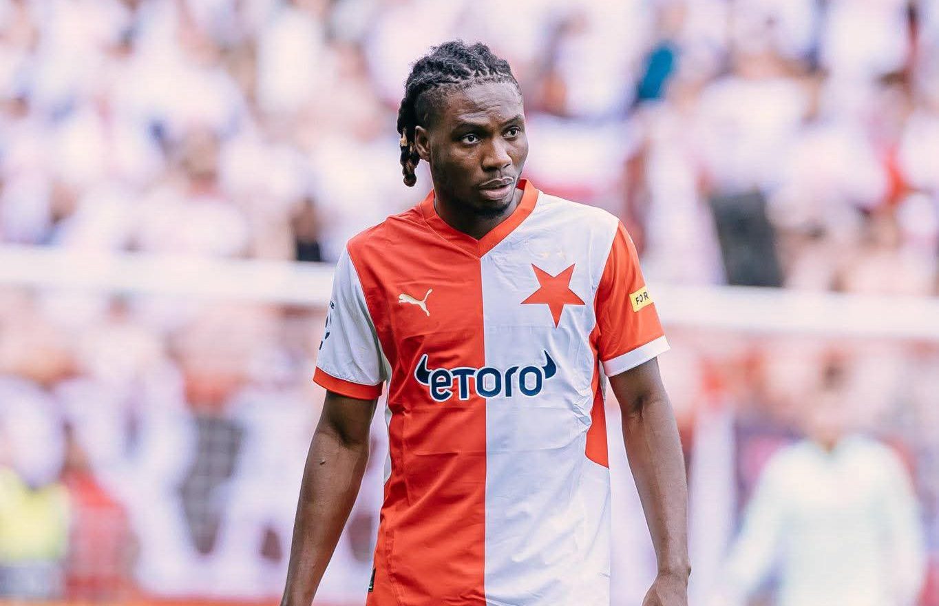Igoh Ogbu confirms desire to help Slavia Prague secure title
