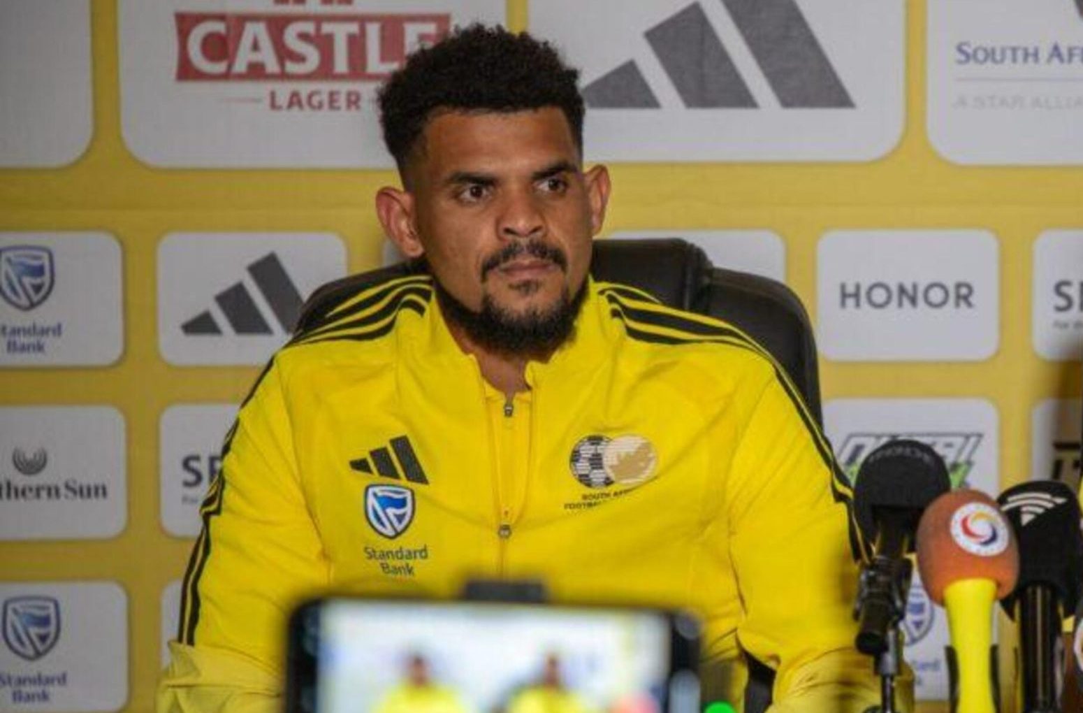 Leaner reacts to Bafana call-up amid Chaine debate