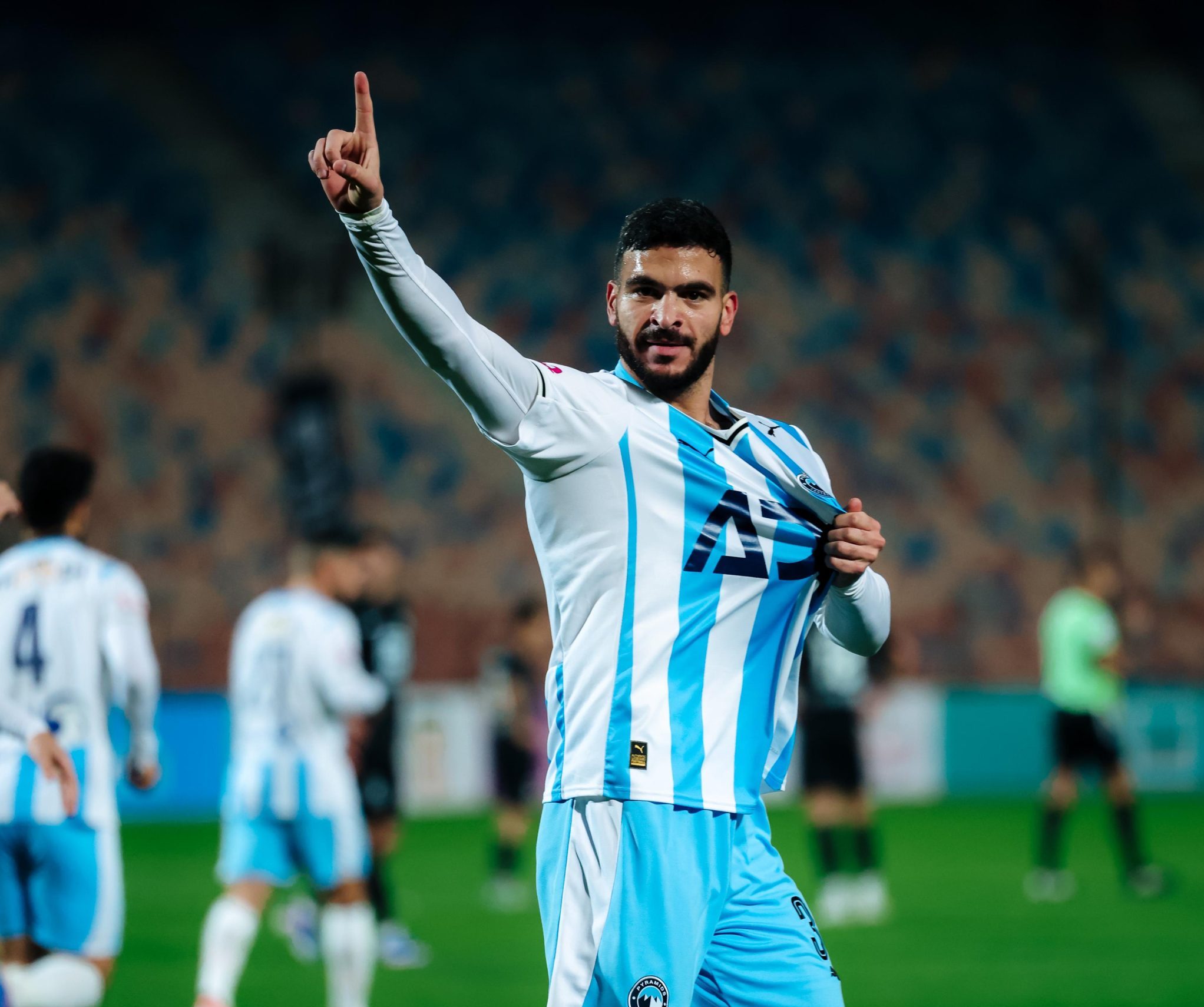 Pyramids beat National Bank to finish first phase second in Egyptian League