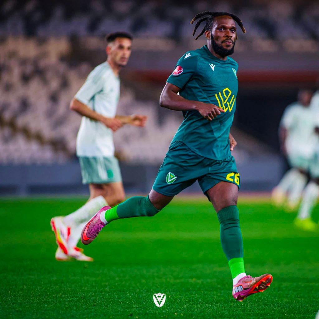 Al Nasr Benghazi Forward Steven Mukwala