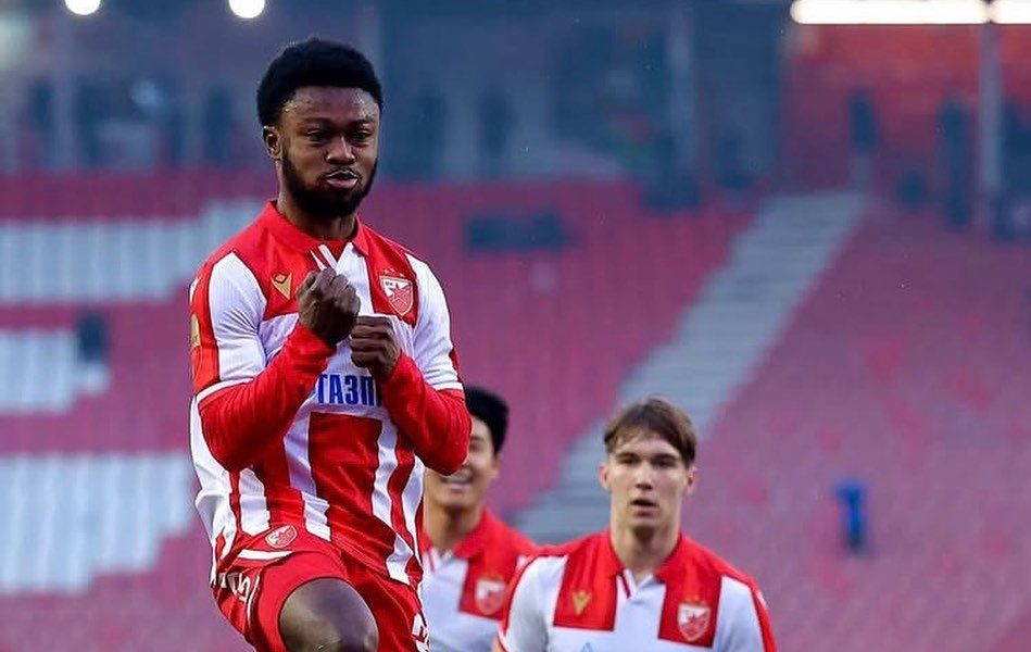 Douglas Owusu scores in Red Star’s comeback win over Radnik