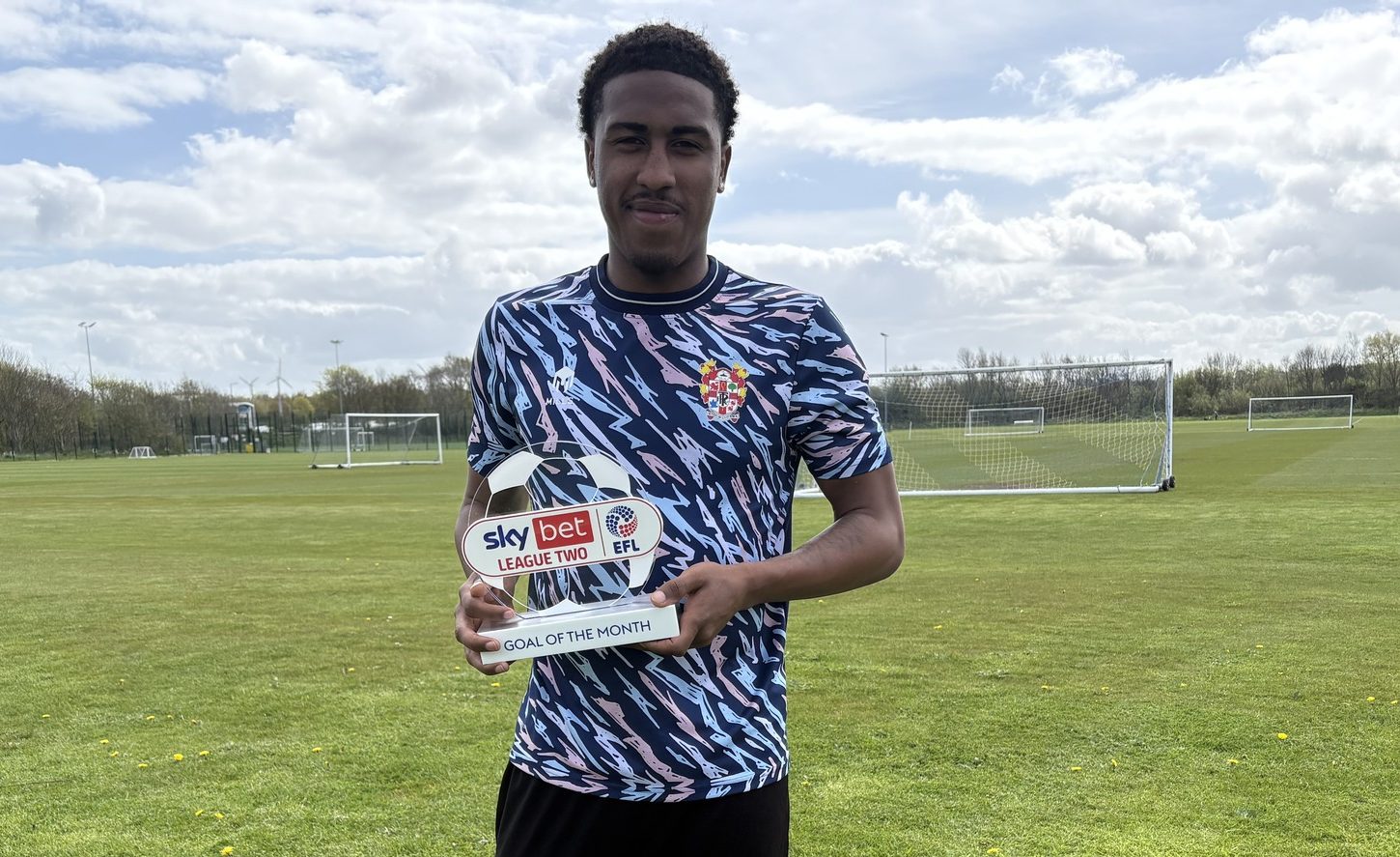 Zech Obiero scoops top Tranmere Rovers award