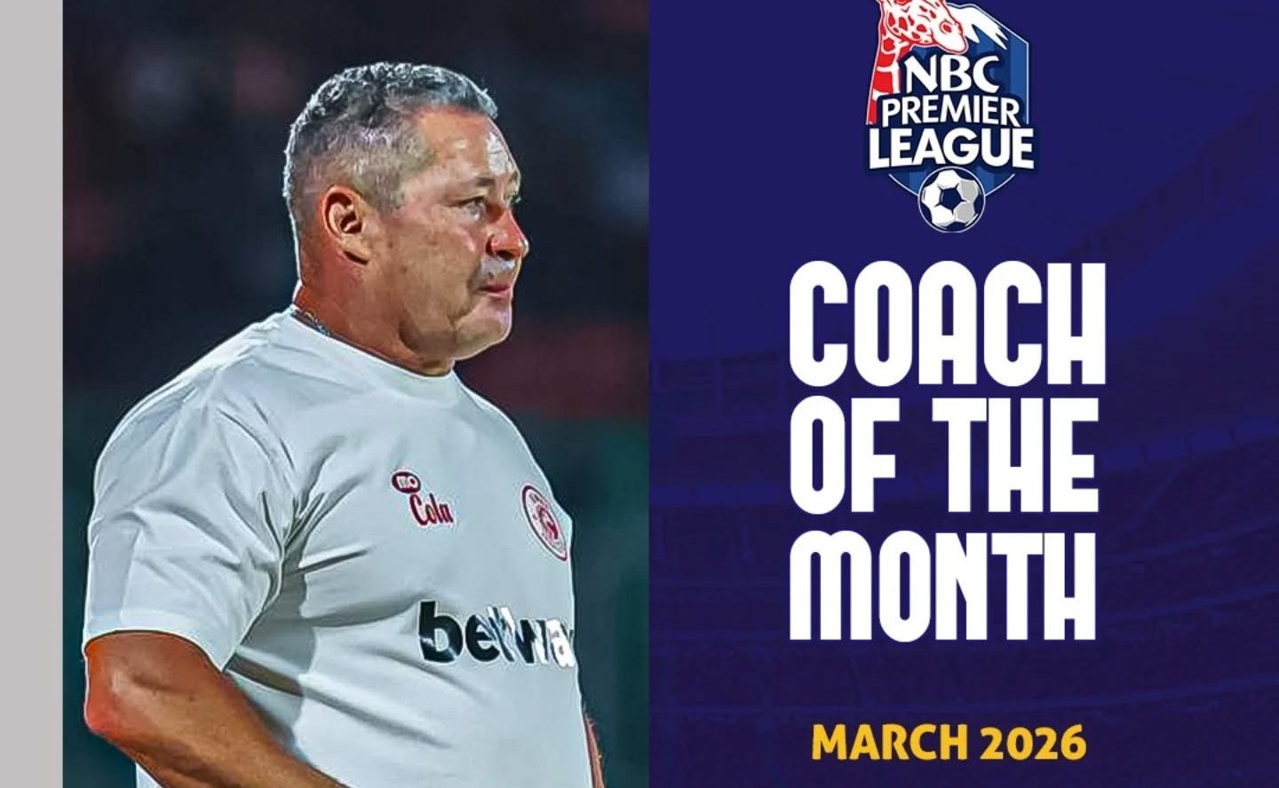 Barker scoops NBC Premier League award for March