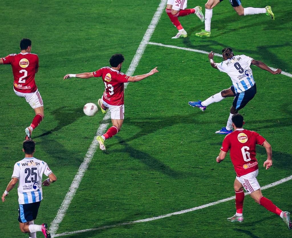 Egyptian League: Pyramids thrash Al Ahly 3-0 to shake up title race