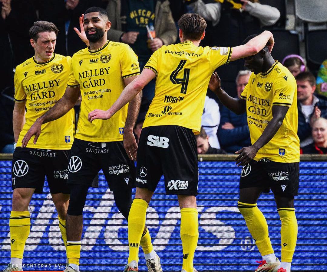 Allsvenskan: Manneh stars in Mjällby win, Doumbia scores first goal with Häcken