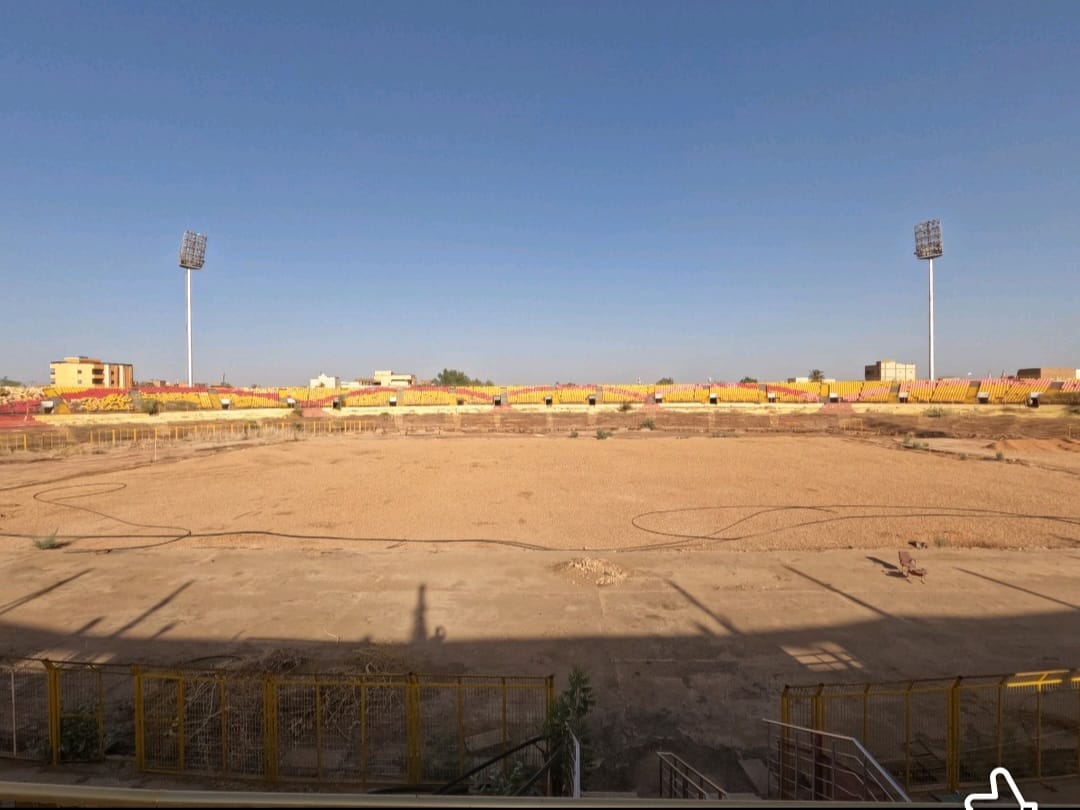 Inspection begins on Al Merrikh Stadium following war destruction