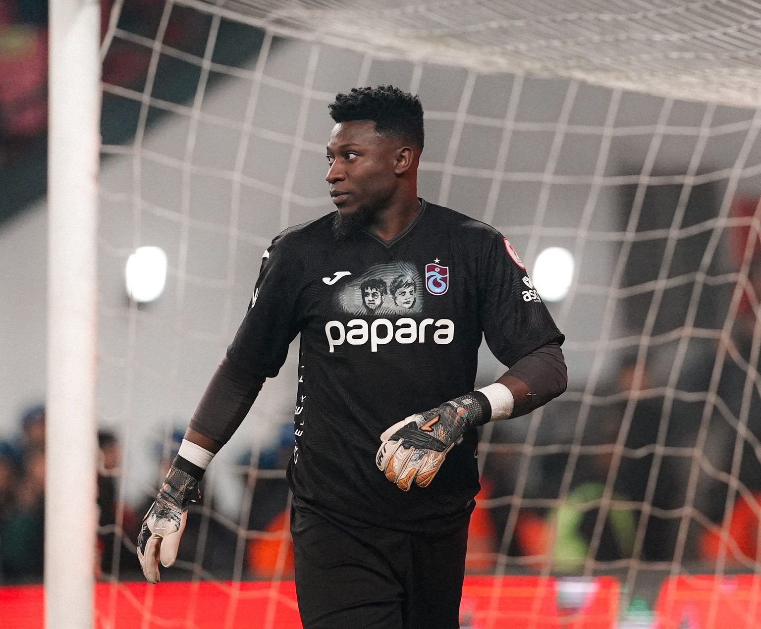 André Onana reacts after Turkish Cup heroics with Trabzonspor