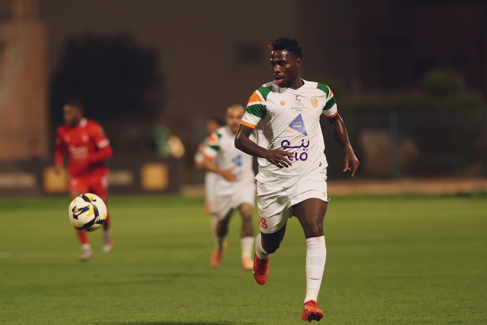 Former Raja Casablanca and TP Mazembe striker bags hat-trick in Saudi FDL