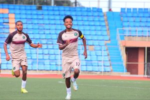 Dawit Tefera Celebrates Goal For Negele Vs Adama Ketema