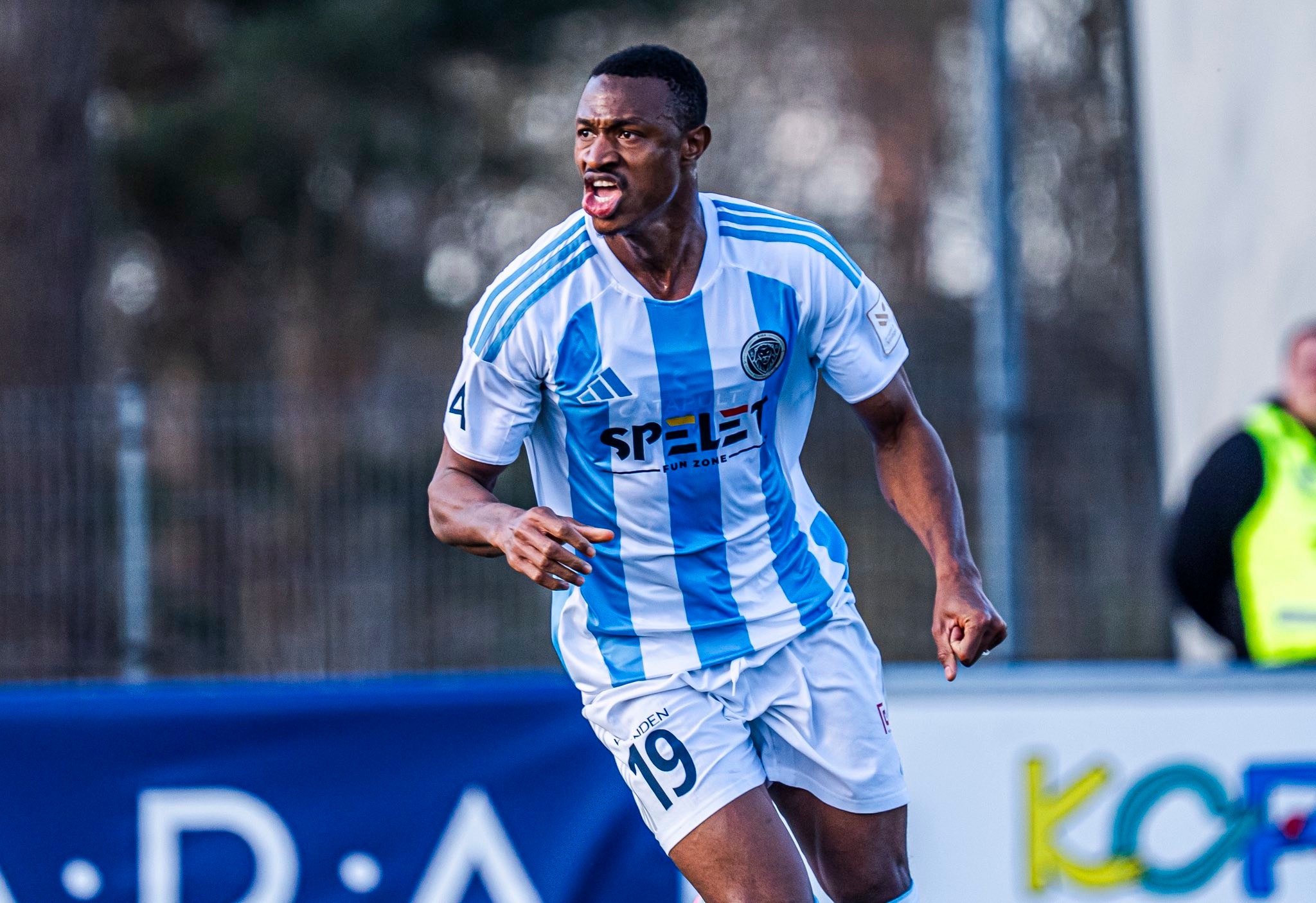 Riga FC: Mohamed Badamosi continues career revival with brace for Latvian contenders