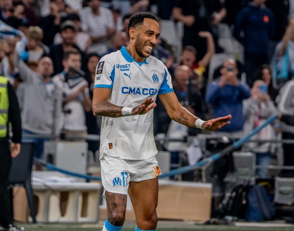 Ligue 1: Aubameyang, Traoré Strike As Marseille Get Back On Track
