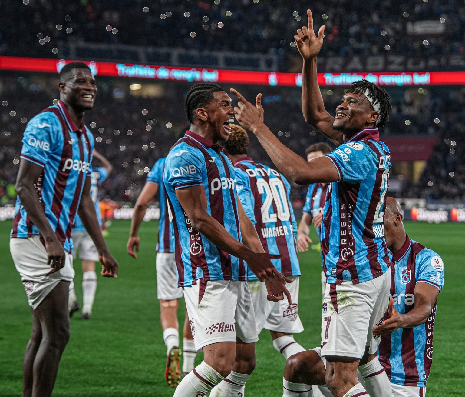 Onuachu, Nwaiwu goals secure all important Trabzonspor victory over Galatasaray