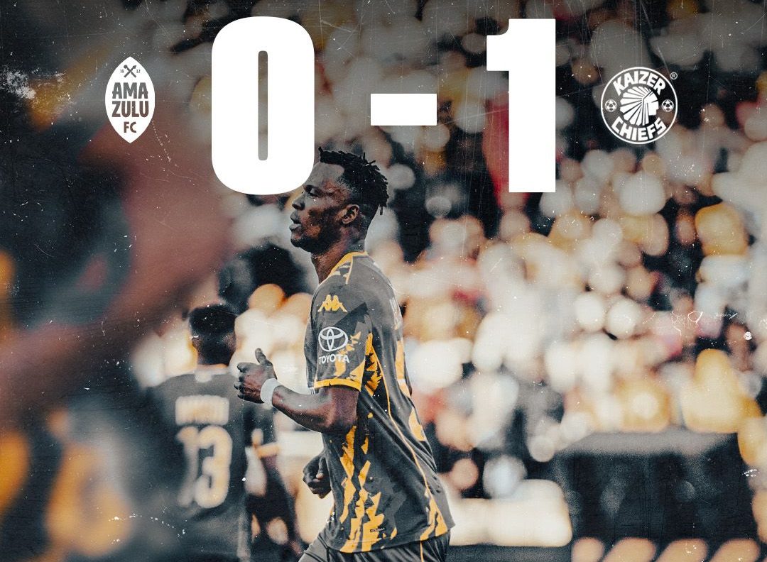 Lilepo goes from hero to zero as 10-man Kaizer Chiefs edge AmaZulu