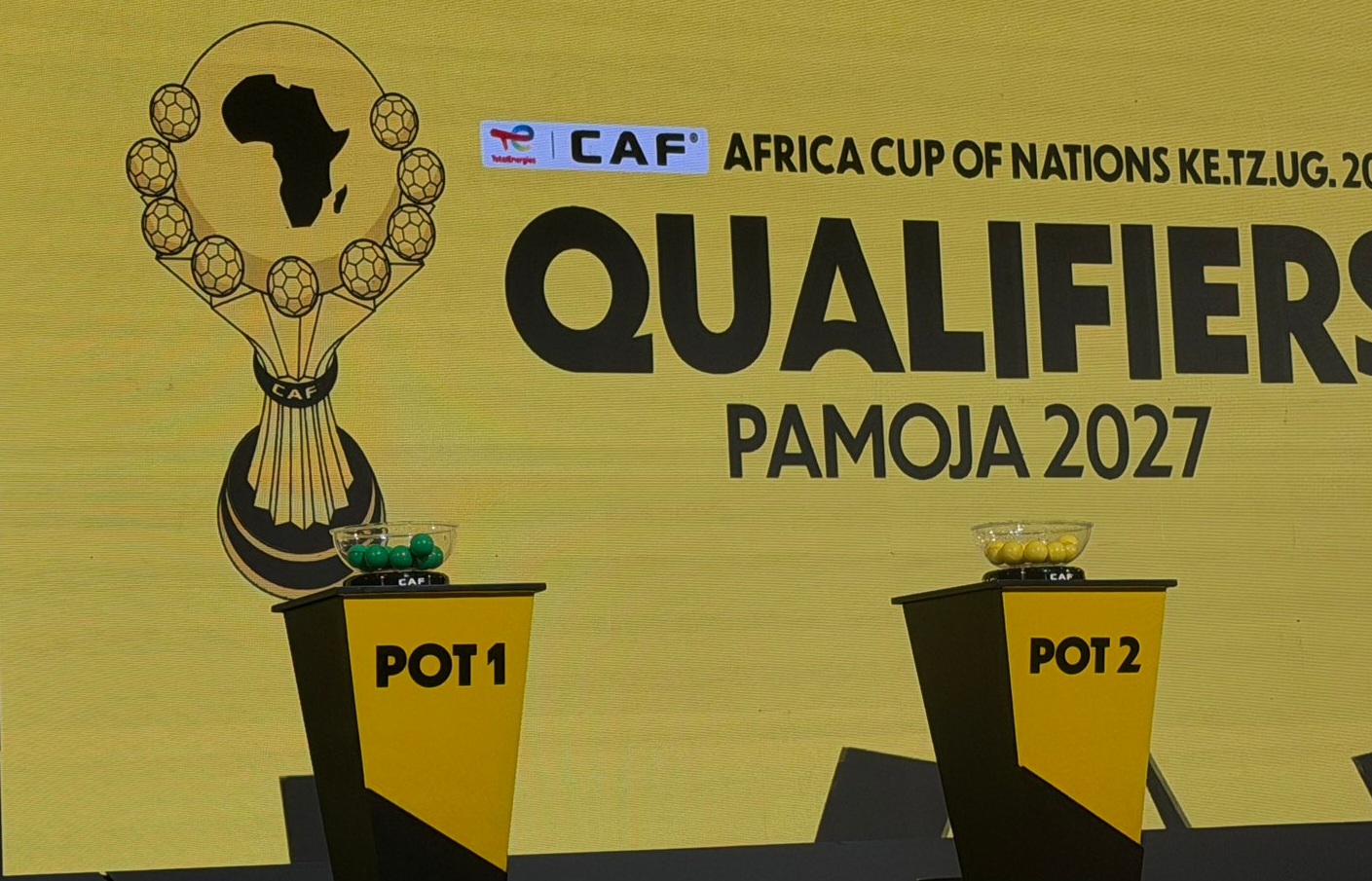Suivez en direct le tirage au sort des éliminatoires de la CAN 2027