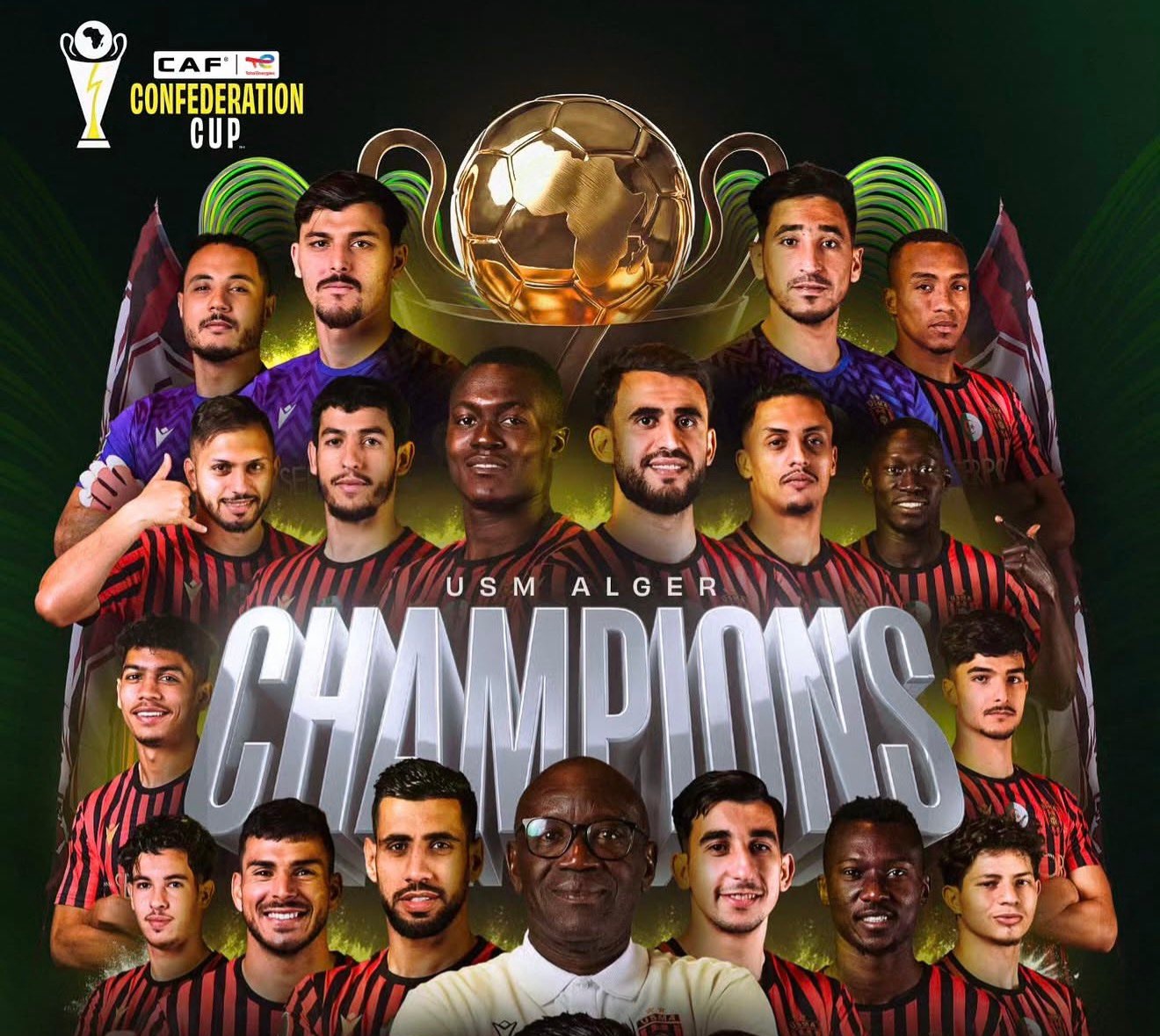 L’USM Alger décroche son deuxième titre de la Coupe de la Confédération de CAF