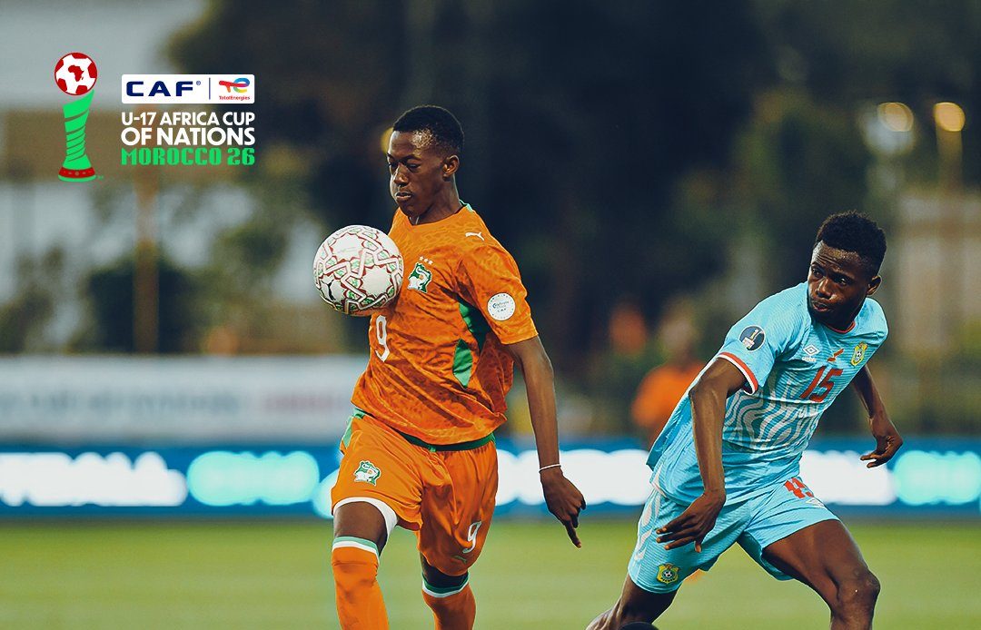 U-17 AFCON: Morocco come back to draw Ethiopia; Ivory Coast score late against DRC