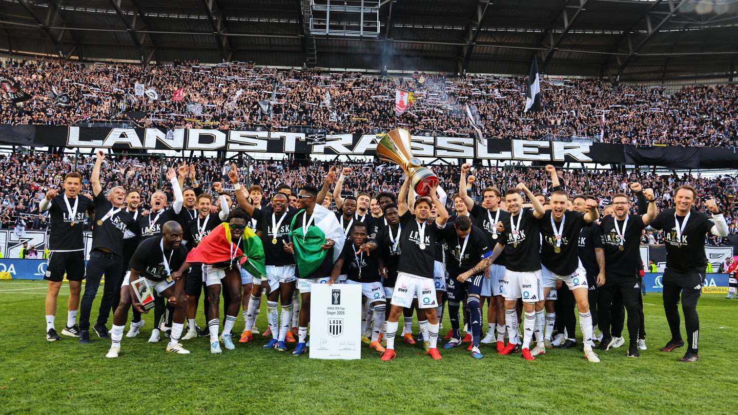 Moses Usor and LASK capture Austria’s OFB Cup after extra-time